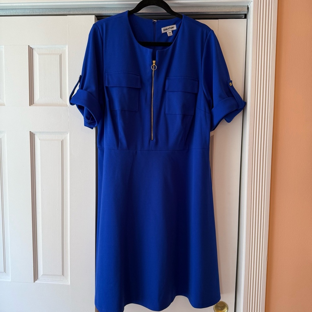Shelby & Palmer Vibrant Blue Dress